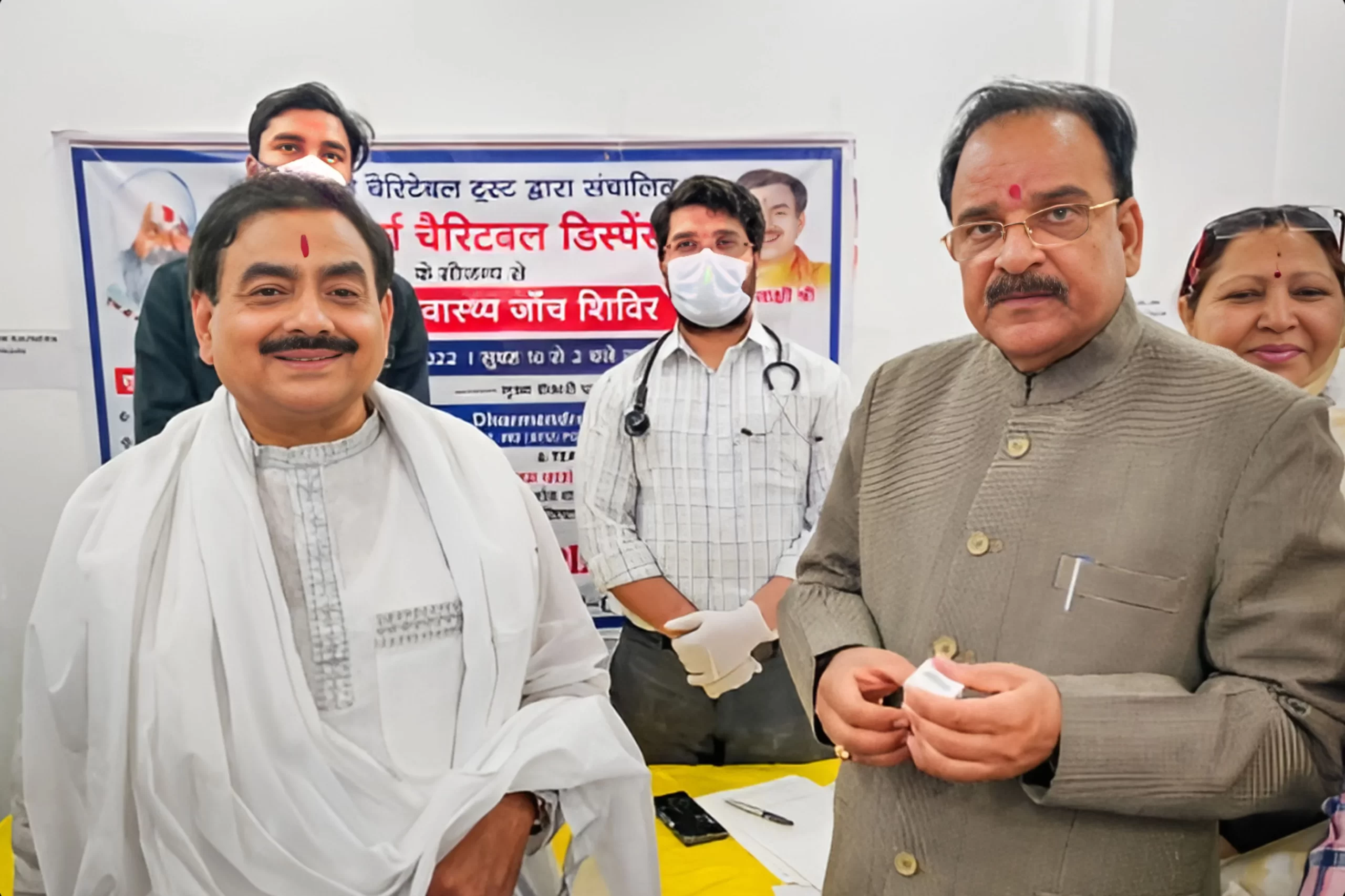 Shri Ajay Bhatt with Sadguru Sakshi Shree